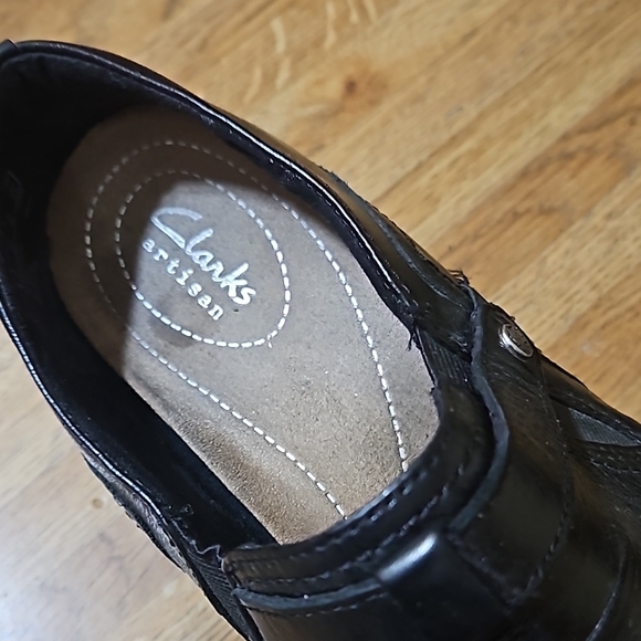 Clark's Artisan Short Slip On Booties Shoes 7.5W - Picture 12 of 16